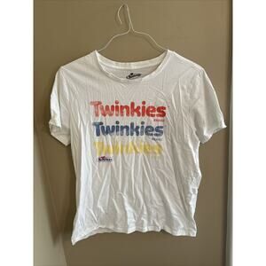 Hostess White Short Sleeve Twinkie T Shirt Size XL